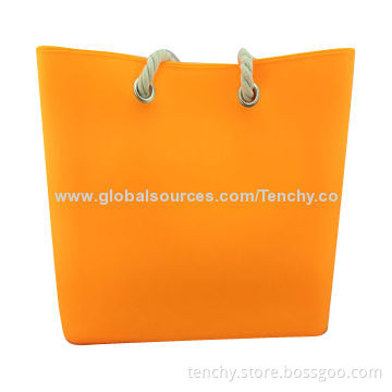 Fashionable Design Lady's Silicone Beach Bag